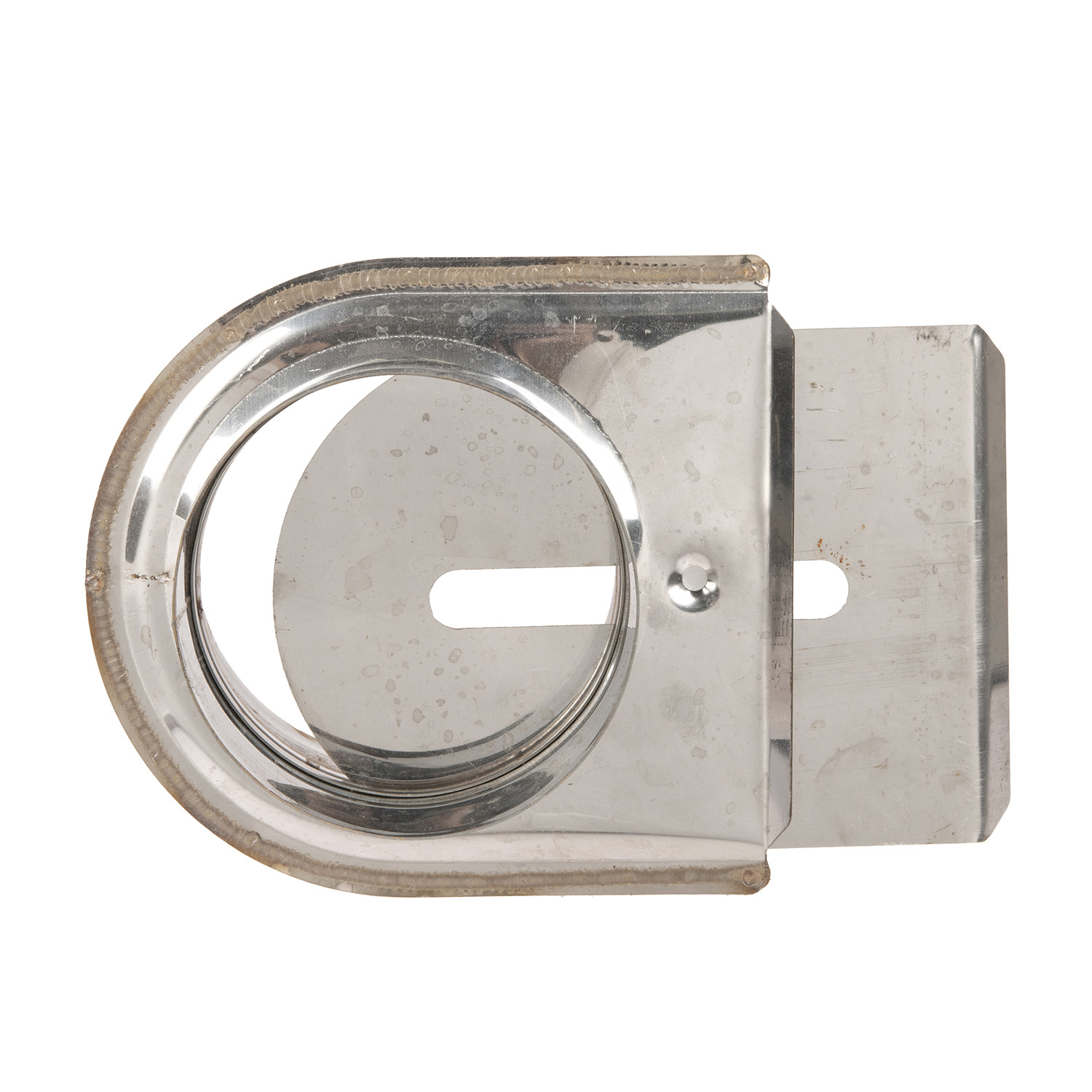 Шибер-задвижка d.120, 0,8мм нержавейка AISI 430 GS *1/10