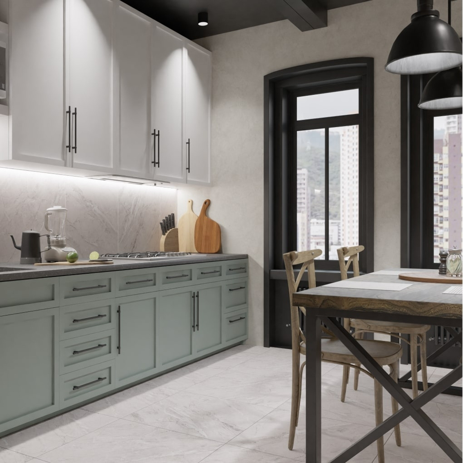 Керамогранит 1.44 м² Primavera Пантир TP66M17, 600x600x10 мм, белый Керамогранит 1.44 м² Primavera Пантир TP66M17, 600x600x10 мм, белый