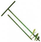 Бур ручной L-2000, 2 шнековый, диаметр бурения 200 мм  (Ек) *1