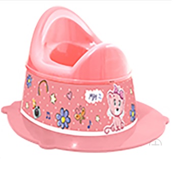 Горшок детский пластм. со съемной емкостью "ДЕКО" "Кошечка" розовый М2583 ("М-Пластика") *1/7 Горшок детский пластм. со съемной емкостью "ДЕКО" "Кошечка" розовый М2583 ("М-Пластика") *1/7