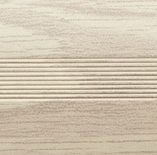 Порог-стык разноуровневый 40х900 мм Русский профиль, скрытый крепеж, груша белая