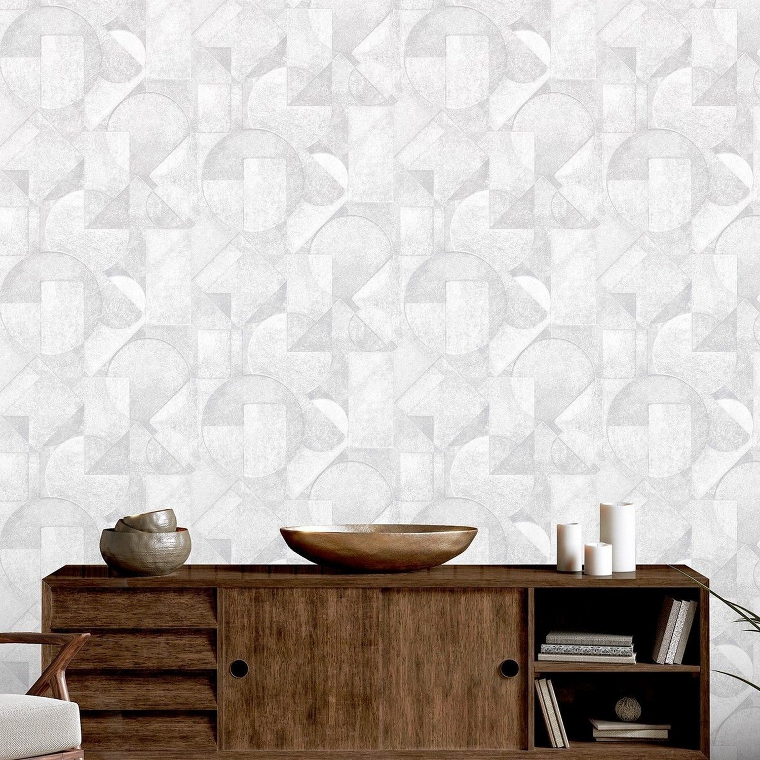 яяяОбои флиз Ateliero Cubus 88194-17 1.06*10м *6