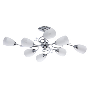 Люстра De City 638012808, Е14, 8 ламп, 60 Вт, цвет хром