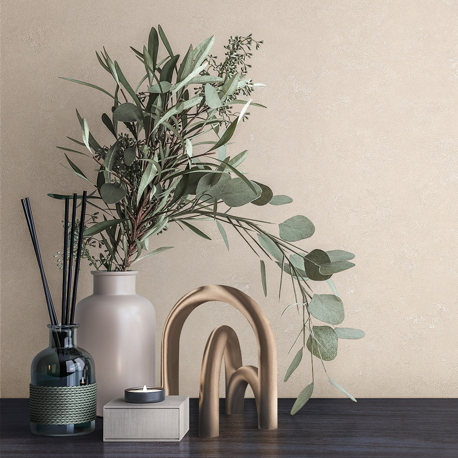 Обои флиз Ateliero Carmen фон (беж.) 89352 1.06*10м *6