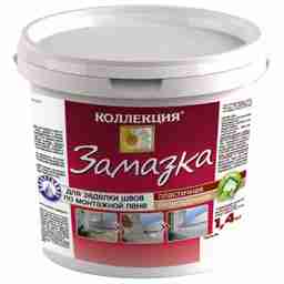 Шпаклевка-замазка по монтажной пене 3 кг КОЛЛЕКЦИЯ Ижсинтез