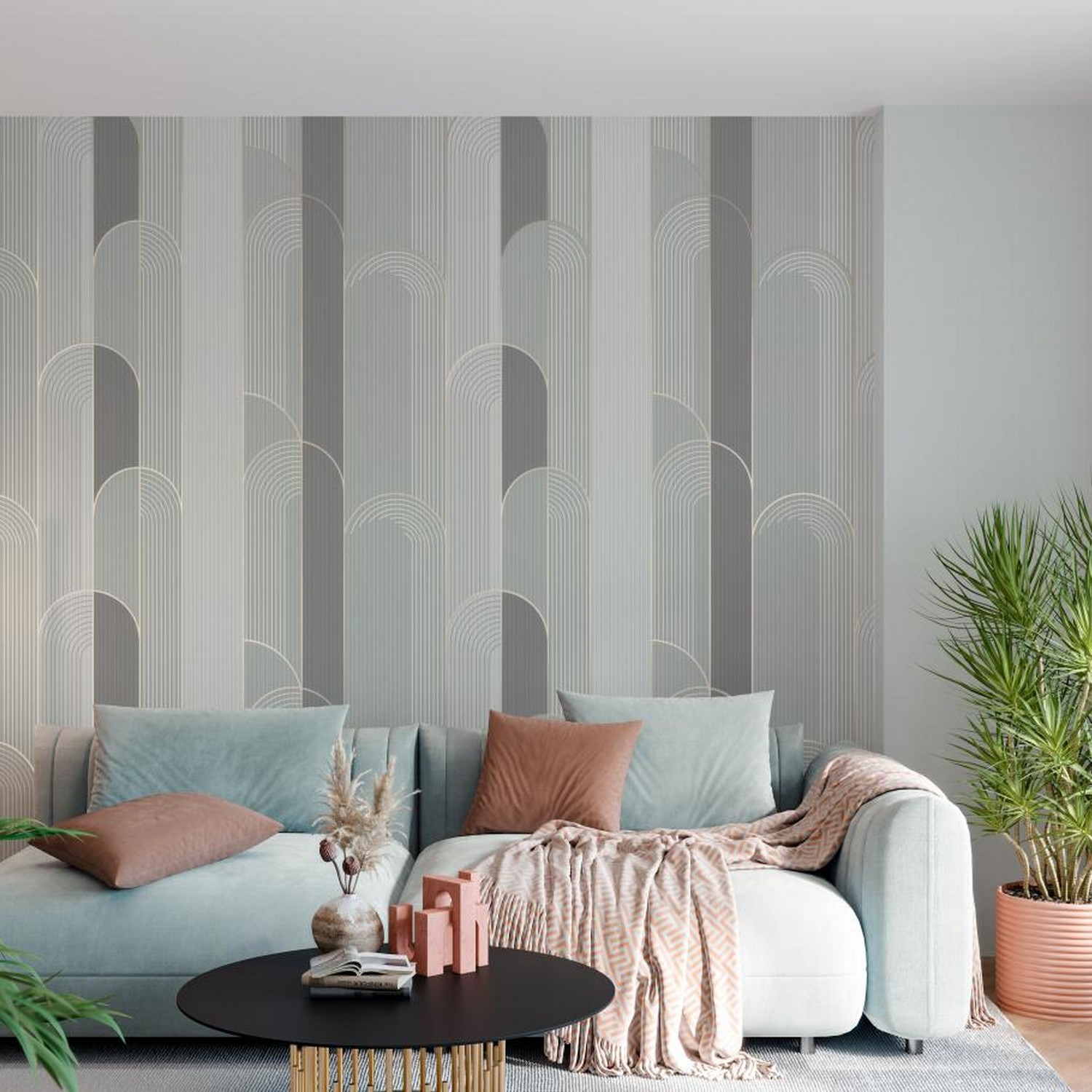 Обои флиз "Палитра" Archway TC72251-18 TrendColor  1,06*10м *6