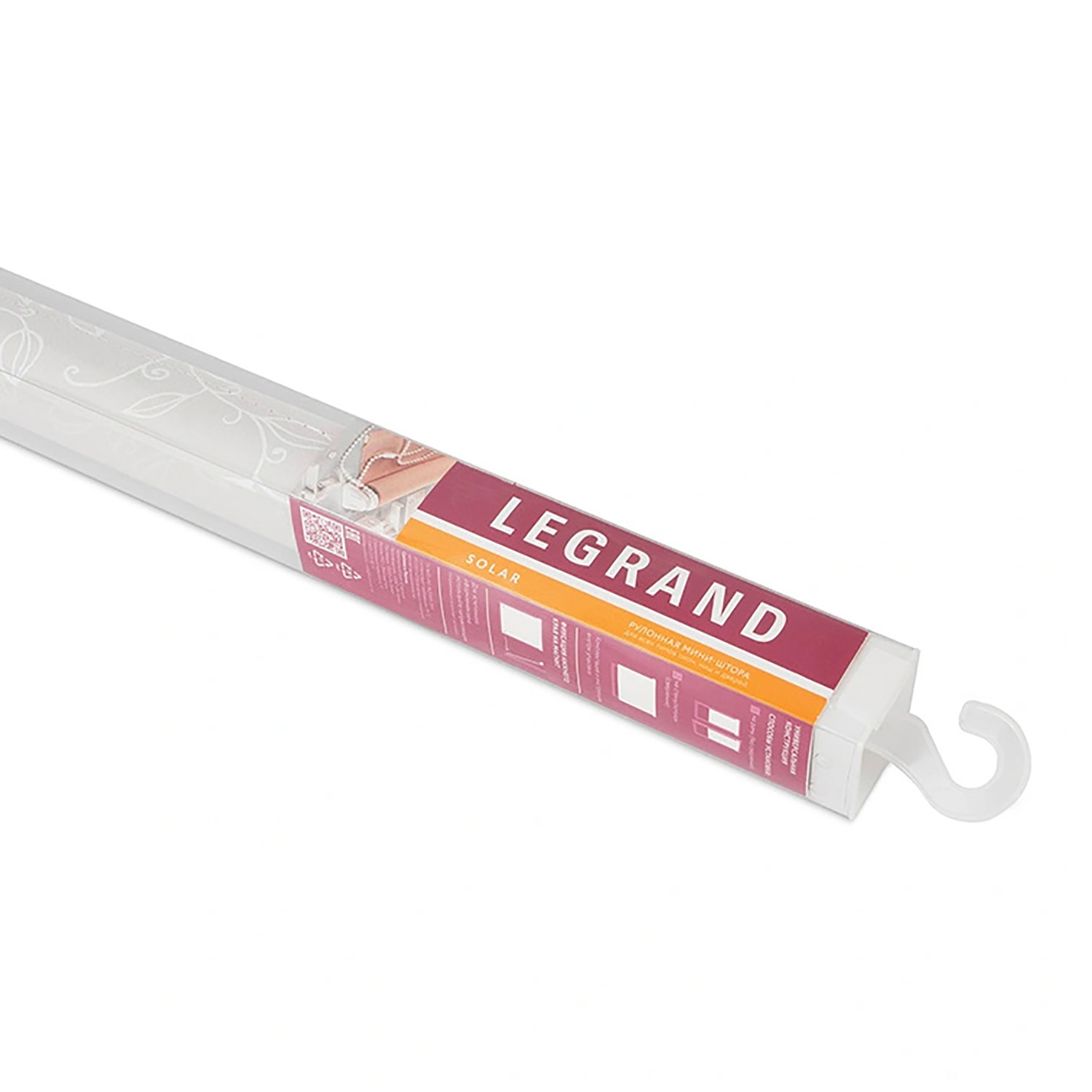 Штора рулонная Леона светло-серый 42,5*175 Легранд *1/6