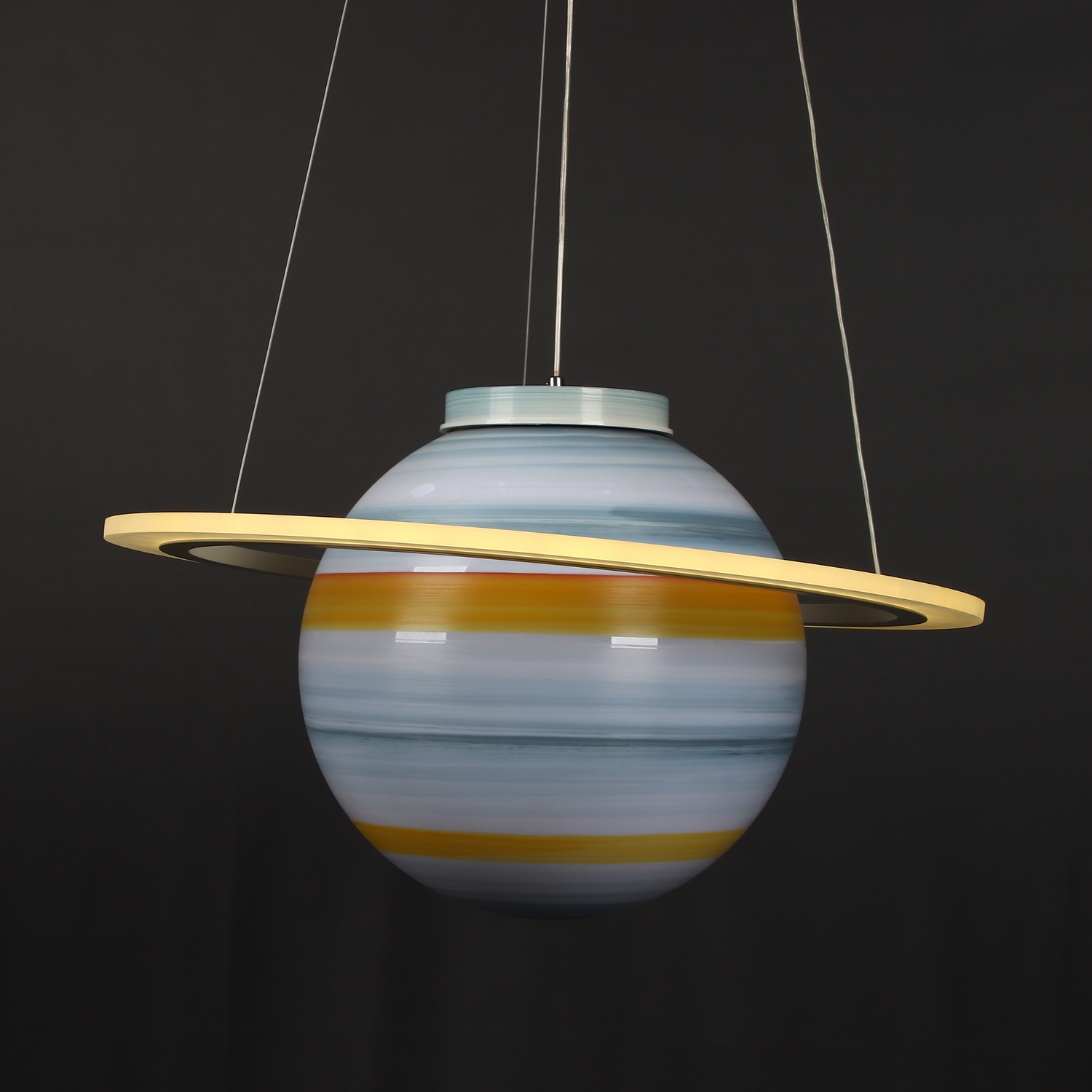 Люстра 8407 BL 32W*2+Е27 blue 600мм S=6м2 VERNER LIGHTING *1