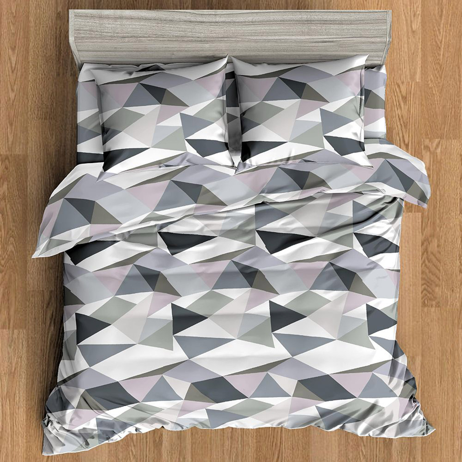 Постельное белье 1,5сп макосатин 21948 Crystal Amore Mio, наволочки 70*70 - 2шт *1