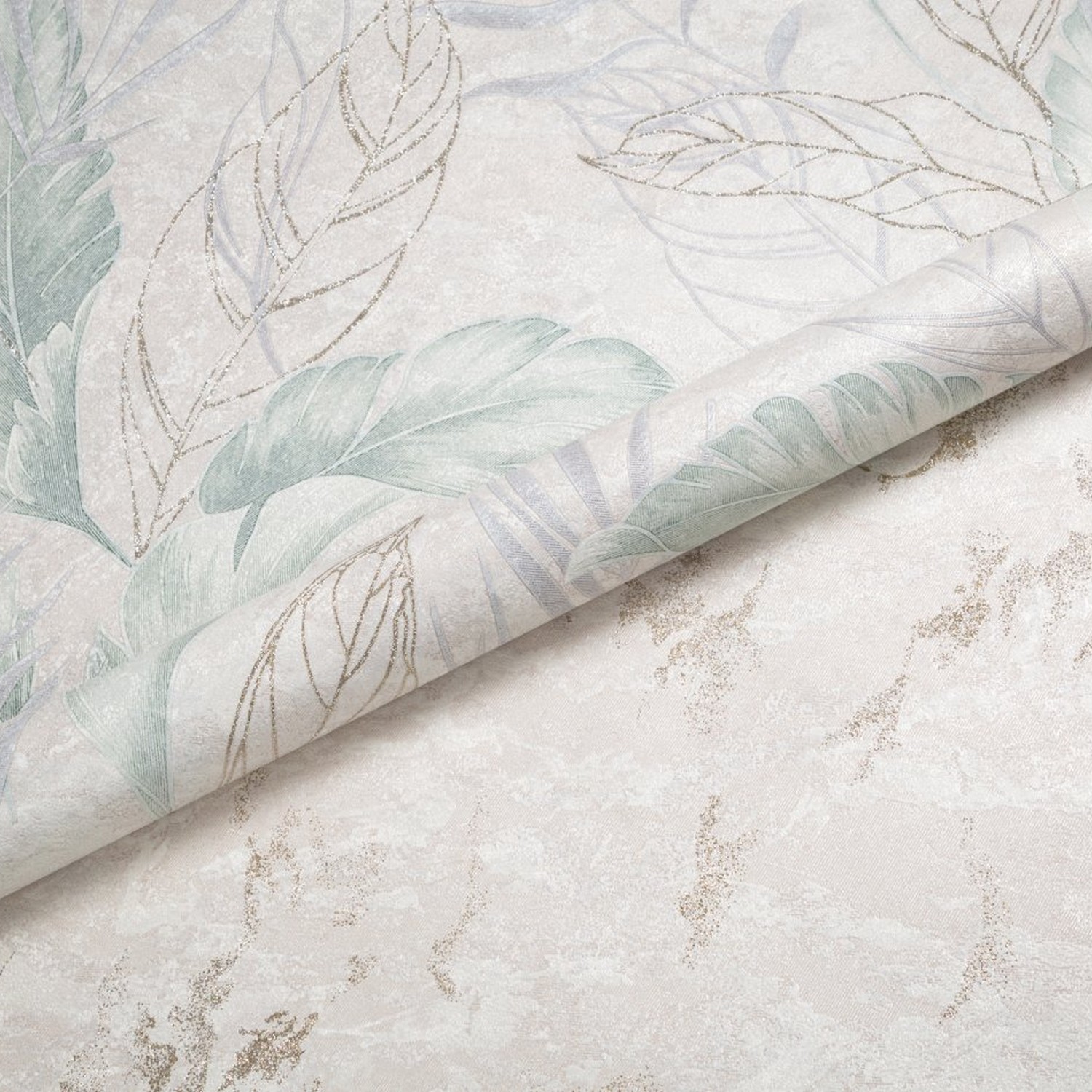 Обои флиз "Home Color" PROTECT-PLUS-VESNA фон (беж./зел.) HC72438-27 1,06*10м *1/8