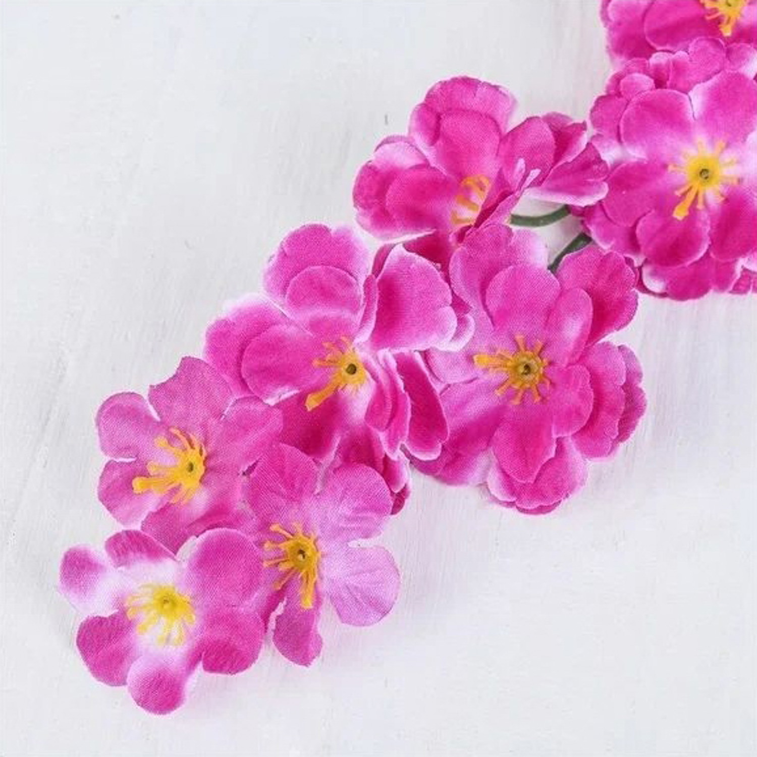 цветы искусственные веточка сакуры 70 см фиолетовый 701722