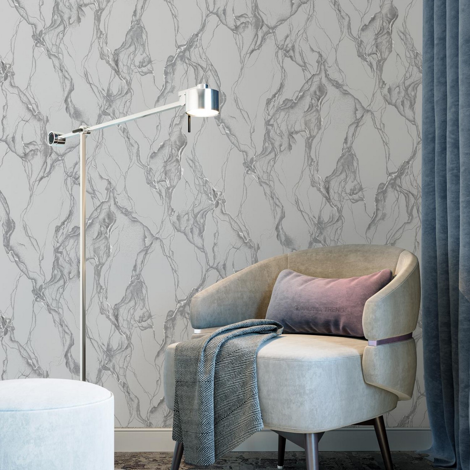 Обои флиз "Палитра" Glam TC72289-24 TrendColor  1,06*10м *6