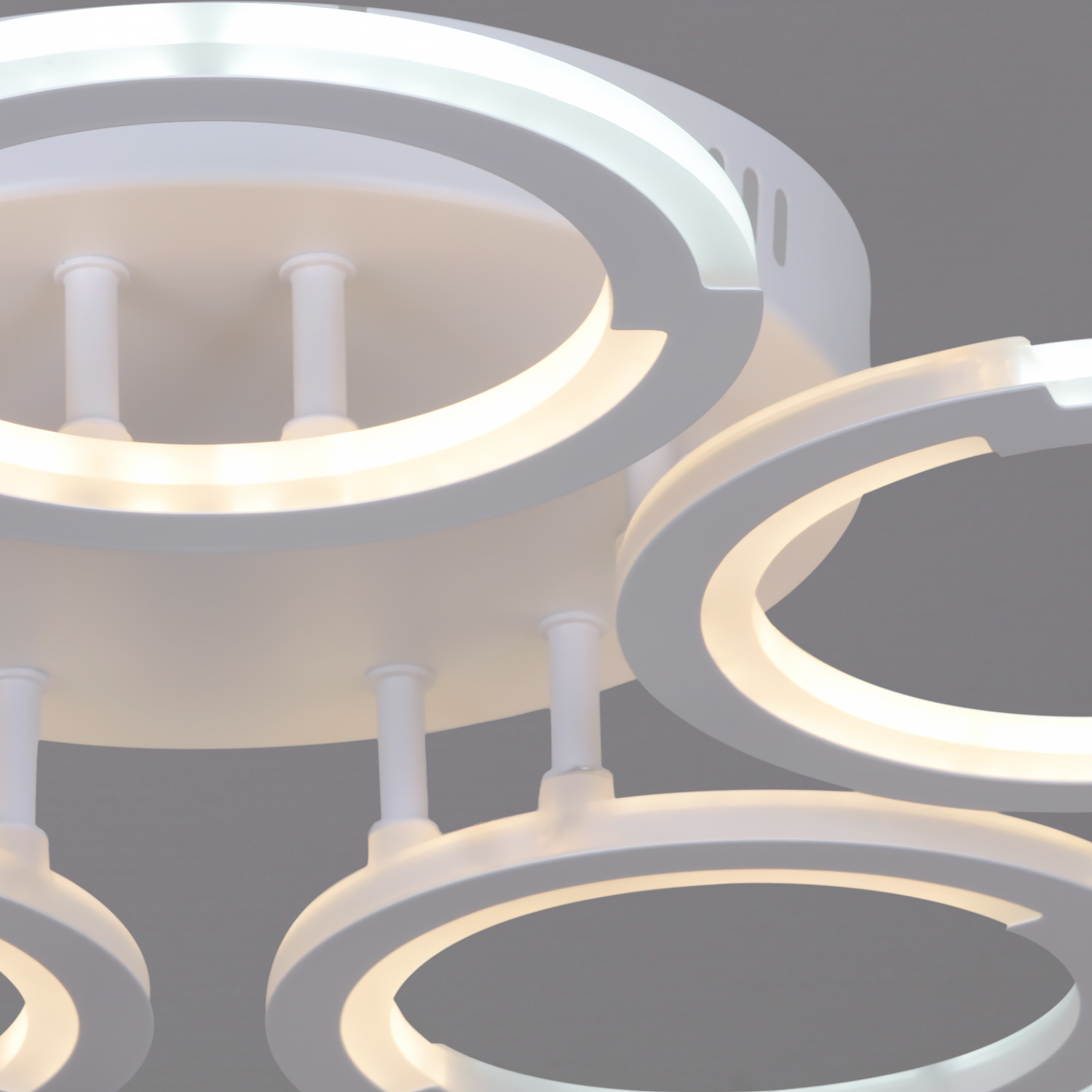 Светильник потолочный светодиодный 09820-3.3-05 WH LED 90W 3000-6000К ПДУ S=16м2  *1