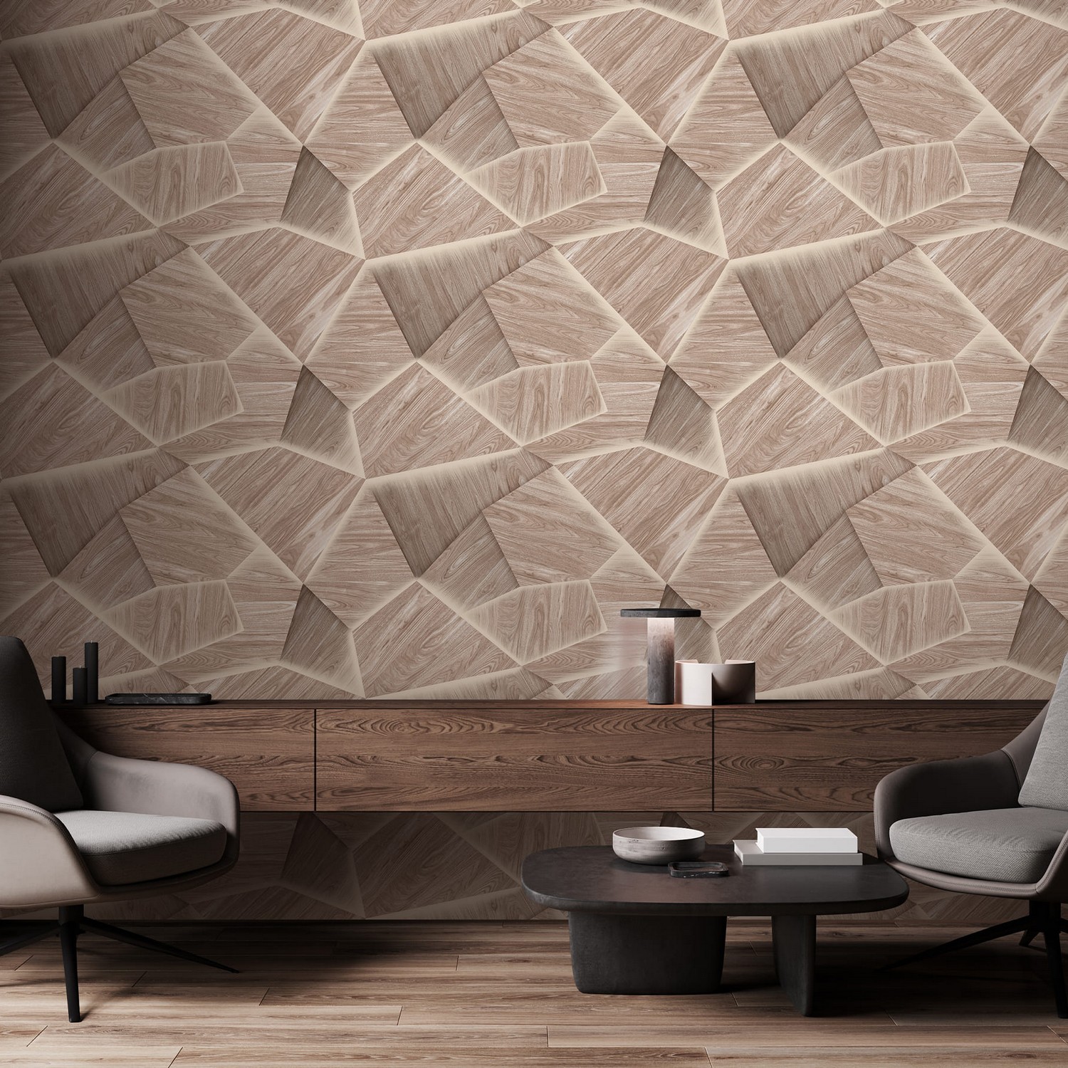 яяяОбои  флиз Victoria Stenova Woody 286686 1.06*10м *6