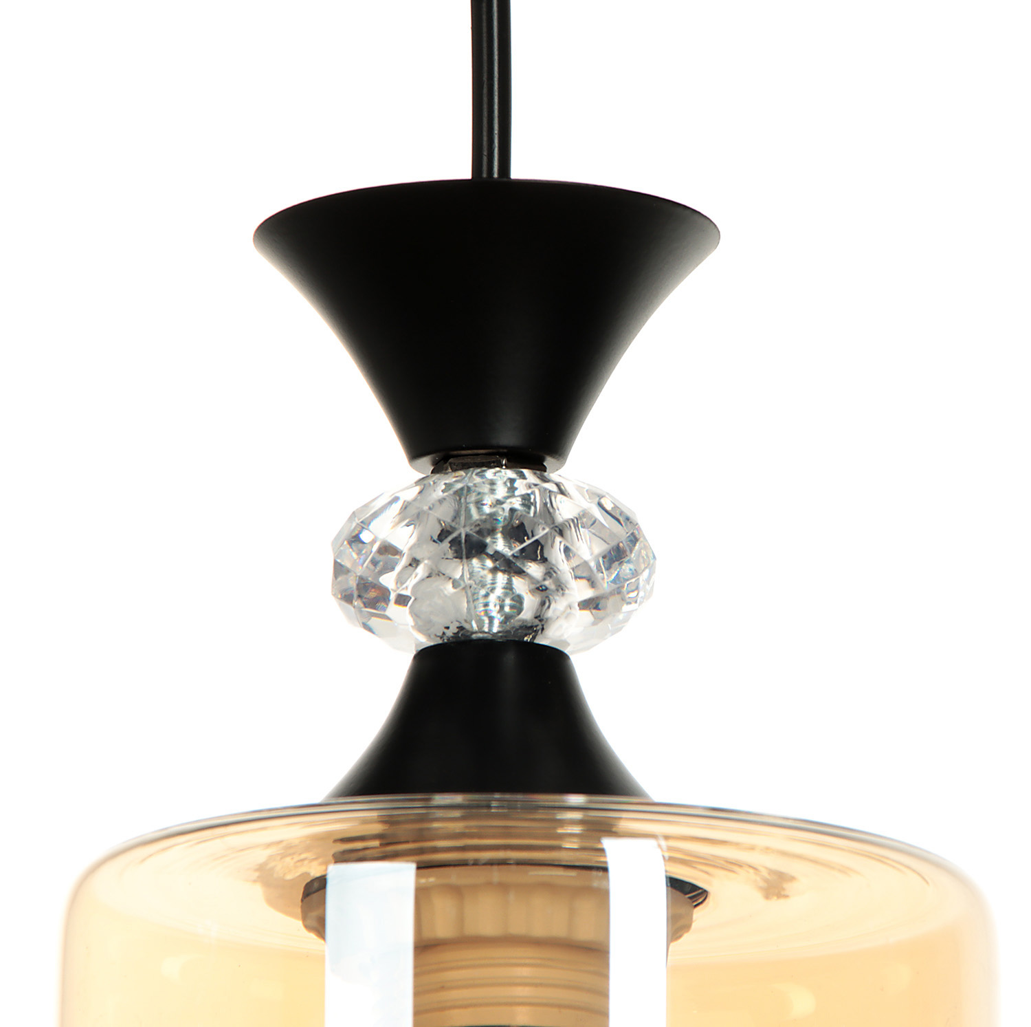 Люстра N5601/1H 1*40W  E27 (d-130; h-260/h700)  VERNER LIGHTING *1