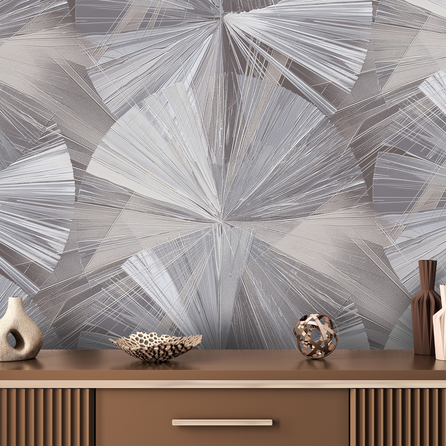 Обои флиз Victoria Stenova Chance (св.-корич.) 588087 1.06*10м *6