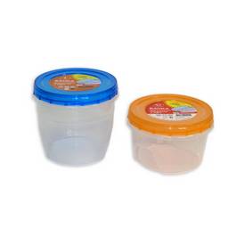 Банка для продуктов пластм. с закруч.кр. 1,0л арт.442 ("Полимербыт") *1/30