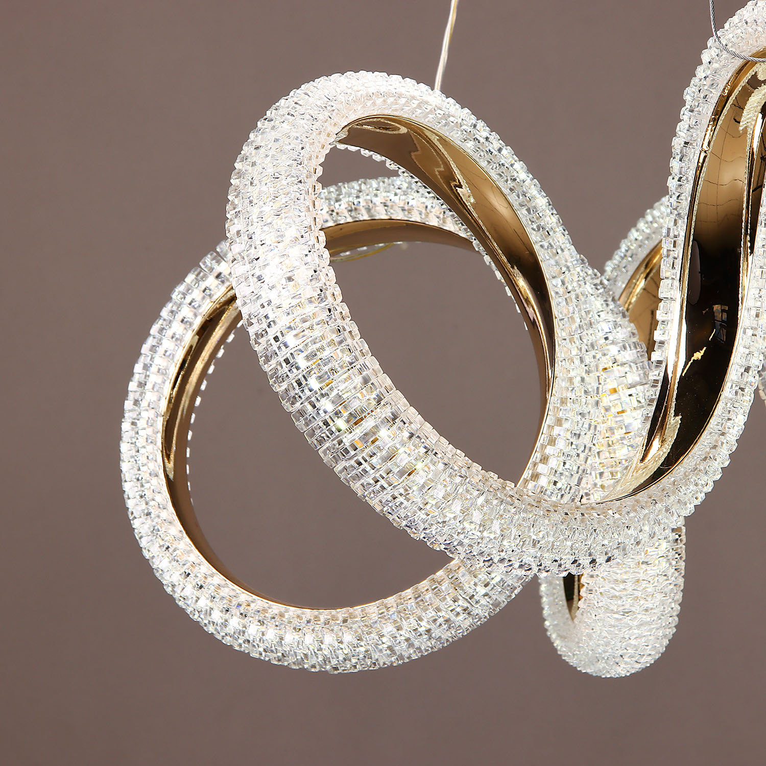 Люстра 9232/140W Gold 530 мм 3 реж., пульт S=20м2 VERNER LIGHTING *1