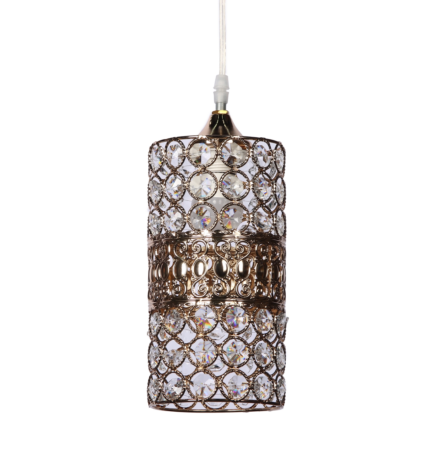 Люстра Verner Lighting Е1589/1HA, 40 Вт, E14, 1 лампа, золото