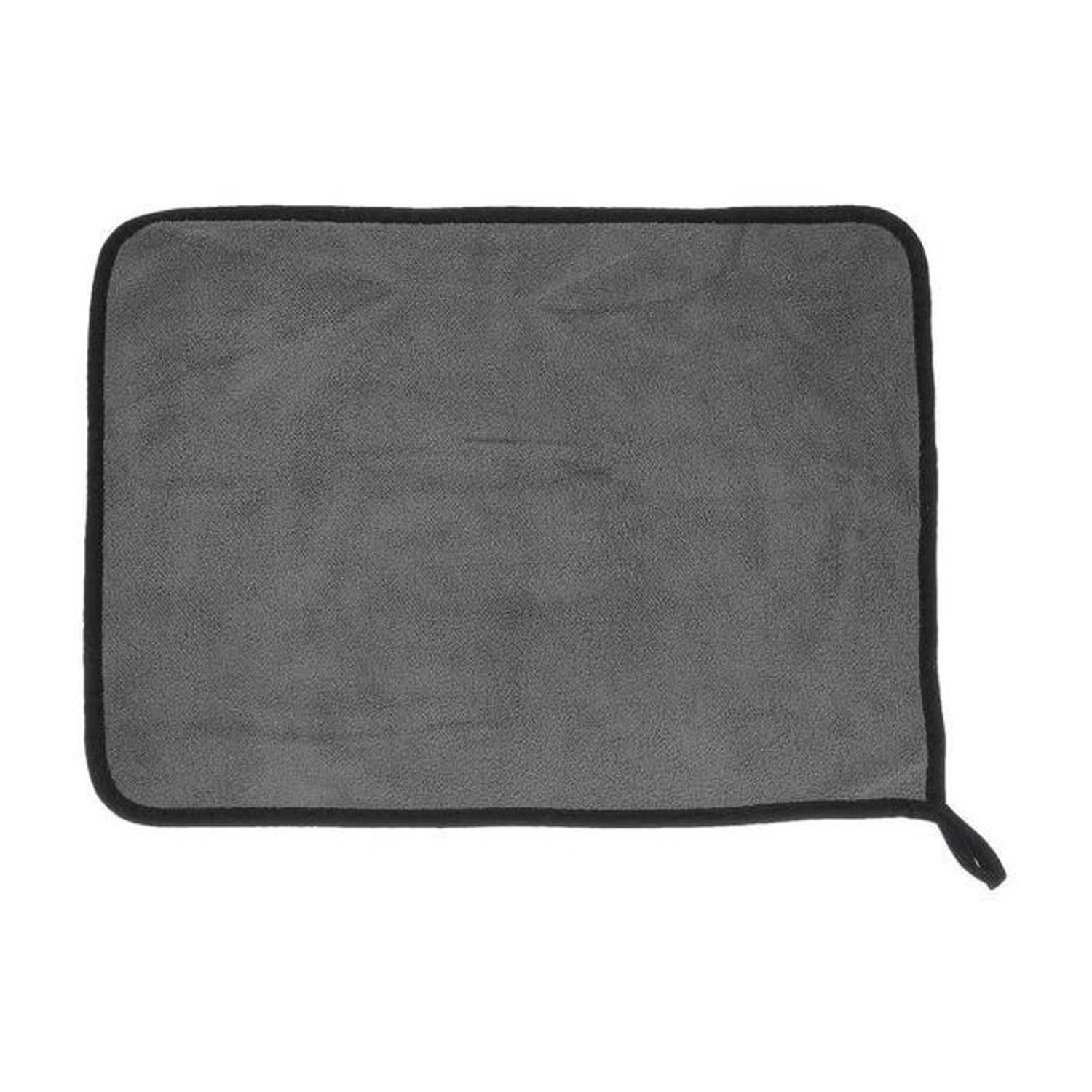 Салфетка для автомобиля CARTAGE, микрофибра, 350 г/м², 30×40 cм, желто-серая   5179745