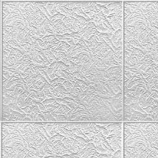 Плитка потолочная 50х50 см СОЛИД Париж-2, 2 м², белый