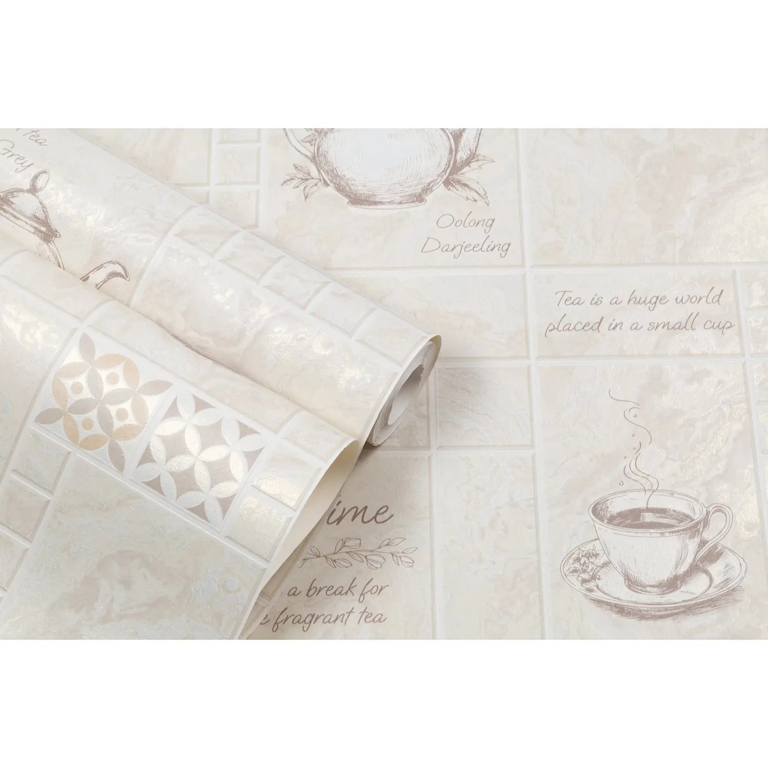 яяяОбои винил "HomeColor" Tea Time HC11060-12   0.53*10м *16