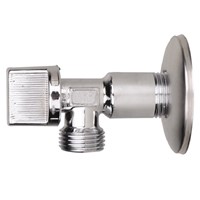 Кран шаровый для бытовой техники угловой 1/2"(Ø15) П/П MP (080441) *1/100