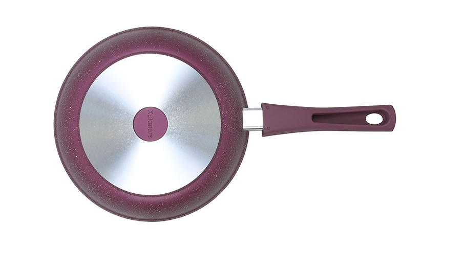 Сковорода алюм. а/приг.литая "Kukmara" "Trendy style" Mystery d24см съемн.ручка 241tsm *1/4