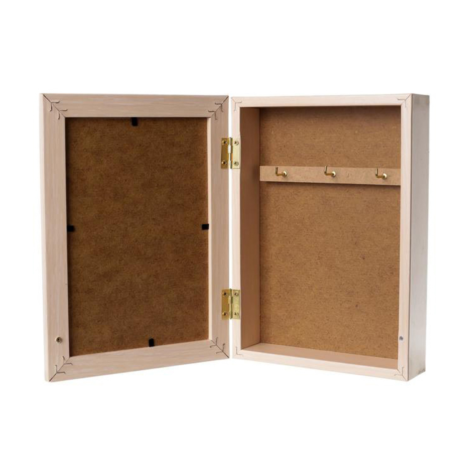 Ключница "Вензеля" белый 15х21 см 4920861