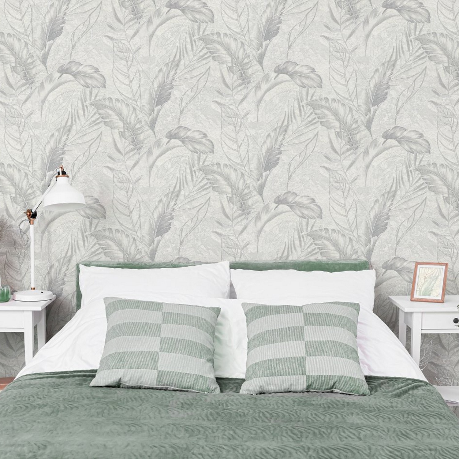 Обои флиз "Home Color" PROTECT-PLUS-VESNA фон (св.-сер.) HC72438-14 1,06*10м *1/8