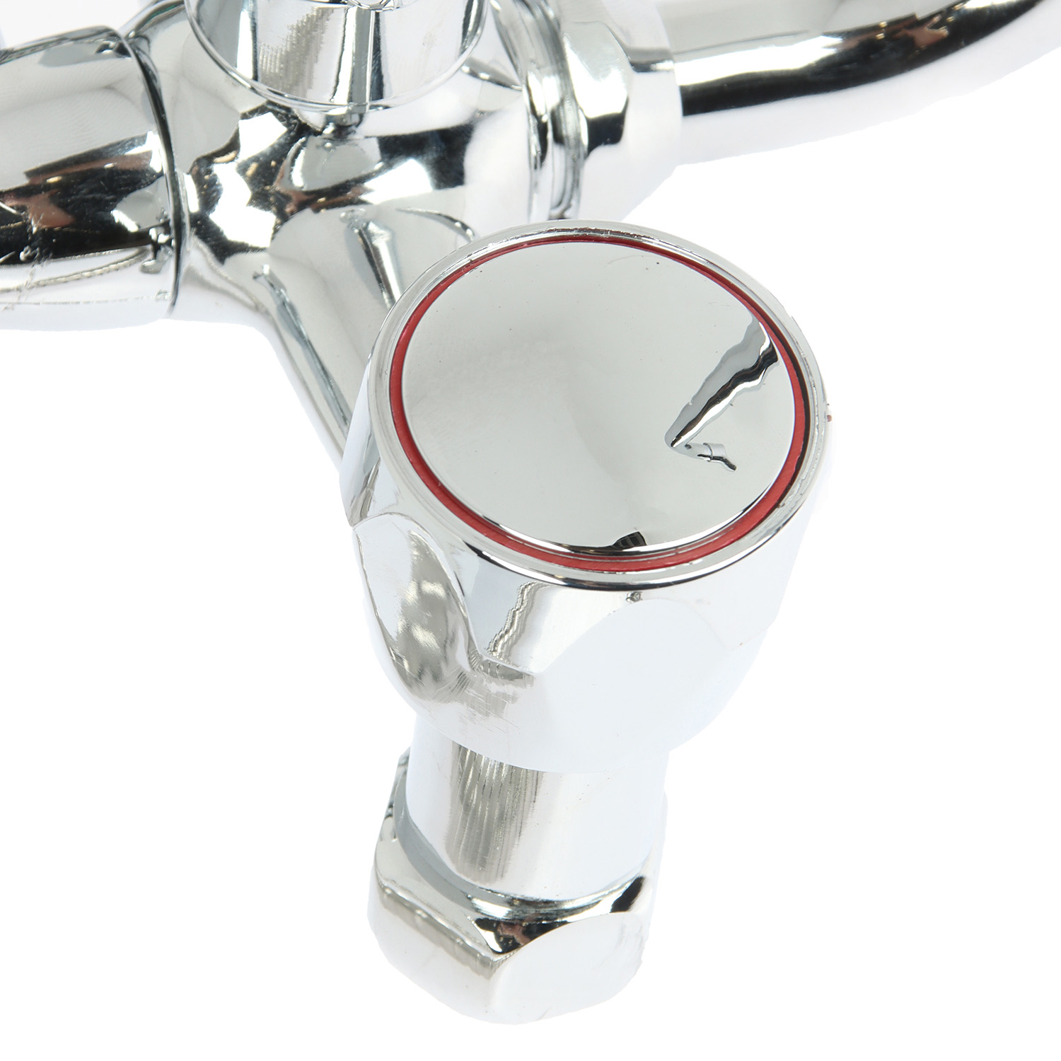 Смеситель для ванны Roegen RR120A, длинный излив, двухвентильный Смеситель для ванны Roegen RR120A, длинный излив, двухвентильный