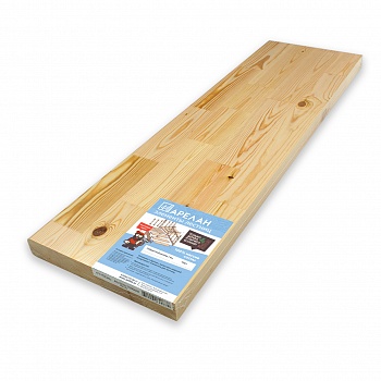 Ступень 4х30х80 см Арелан, сосна, сорт АВ Ступень 4х30х80 см Арелан, сосна, сорт АВ