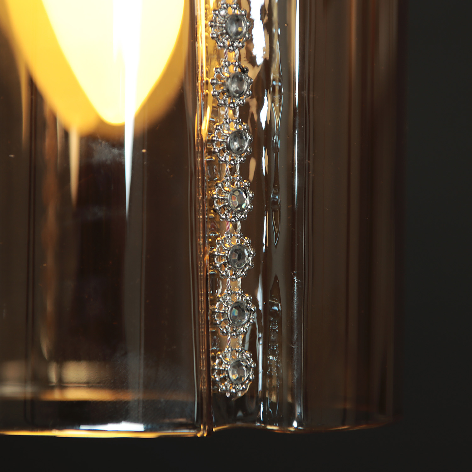 Люстра N5601/1H 1*40W  E27 (d-130; h-260/h700)  VERNER LIGHTING *1