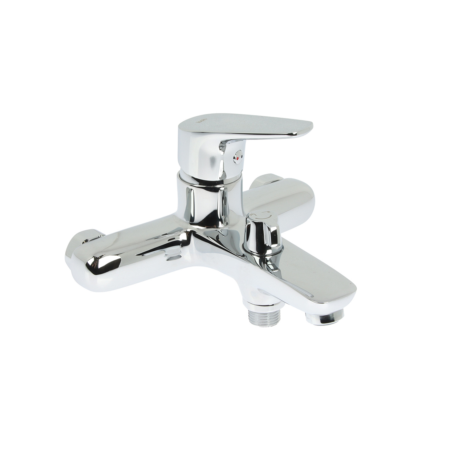 Смеситель для ванны IDDIS Zodiac, короткий излив, однорычажный