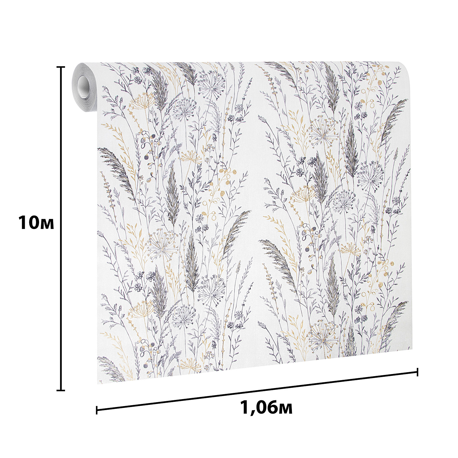 Обои флиз ED Euro Decor Поле 7272-22 *6