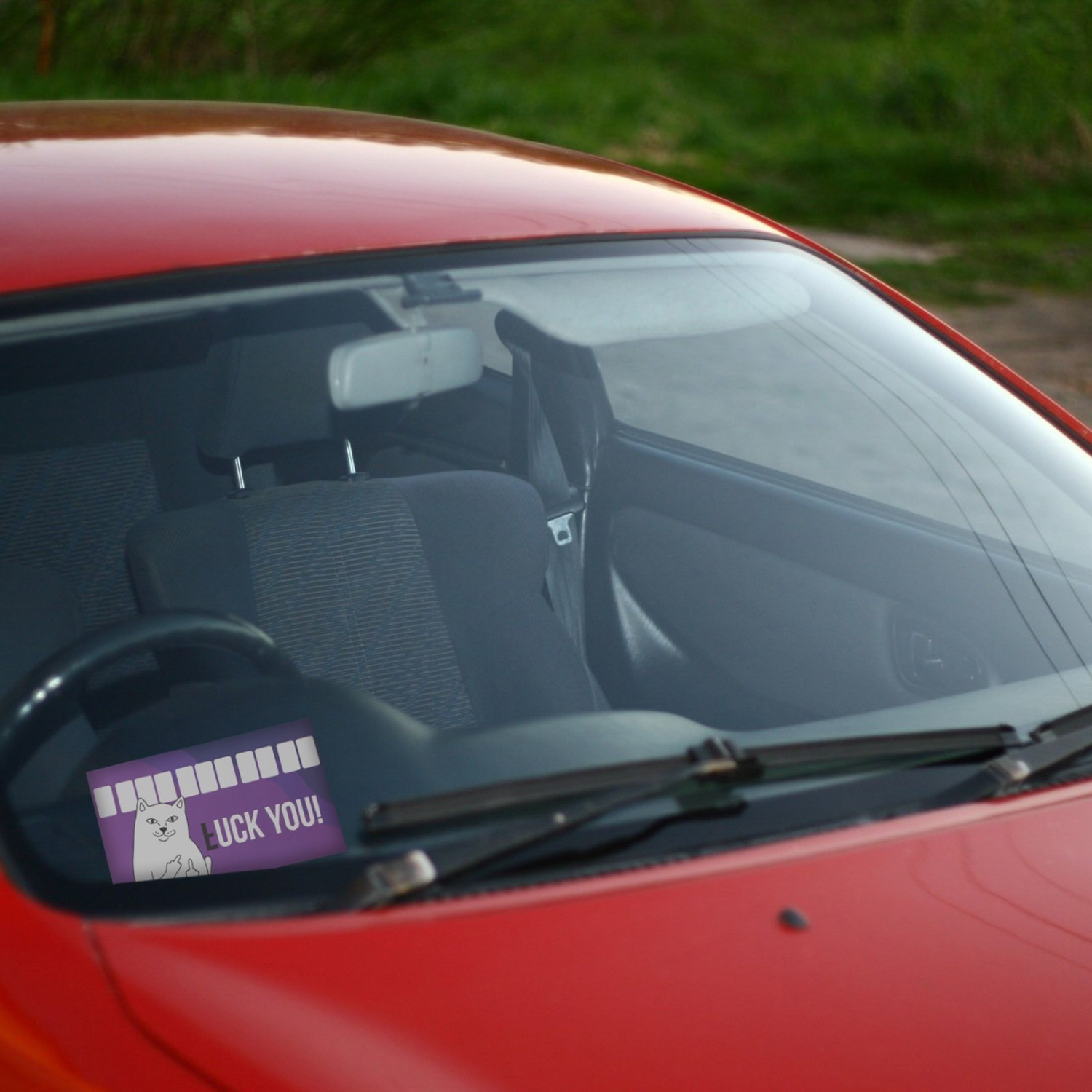 Автовизитка "Котик" 9215581