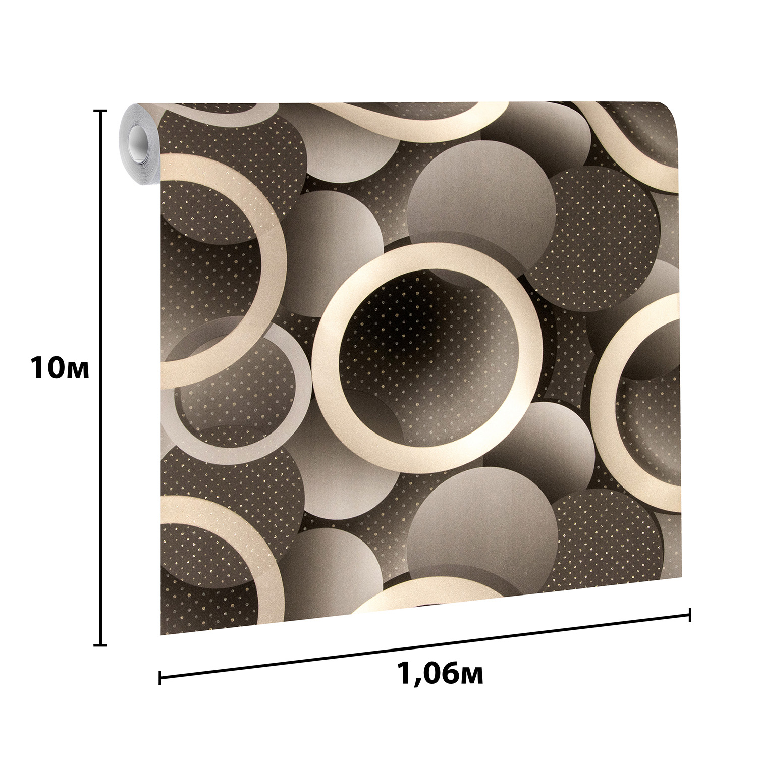 Обои флиз. "Эрисманн" Orbita 60800-05 10.05х1.06м *1/6