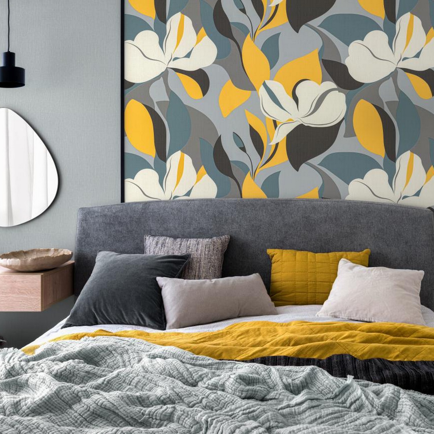 Обои флиз "Палитра" Tropic (желтый) PL72419-66 1,06*10м *6