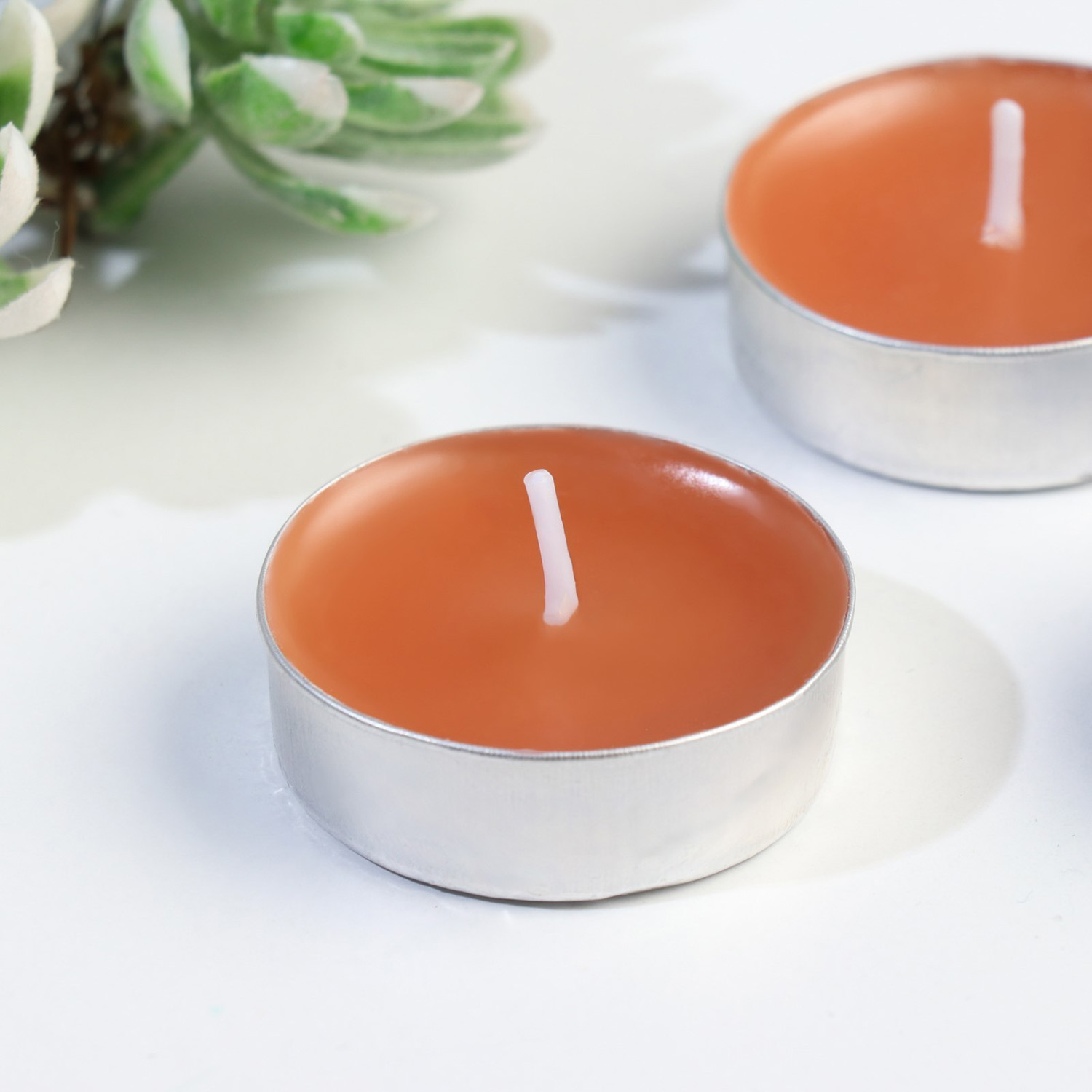 Набор чайных свечей ароматизированных "Капучино" в подарочной коробке, 6 шт 4820499