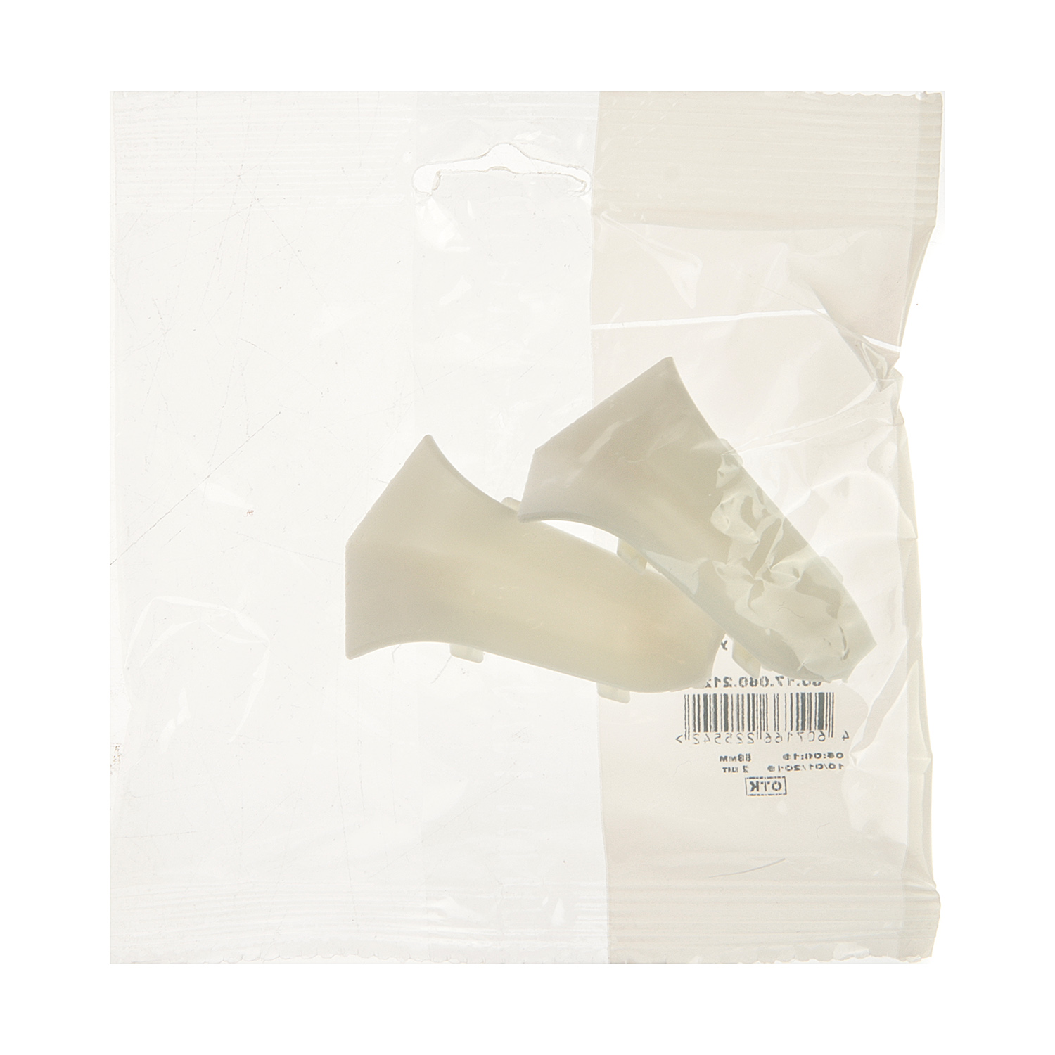 Угол внутренний T.plast, 58 мм, 060 белый, 2 шт.