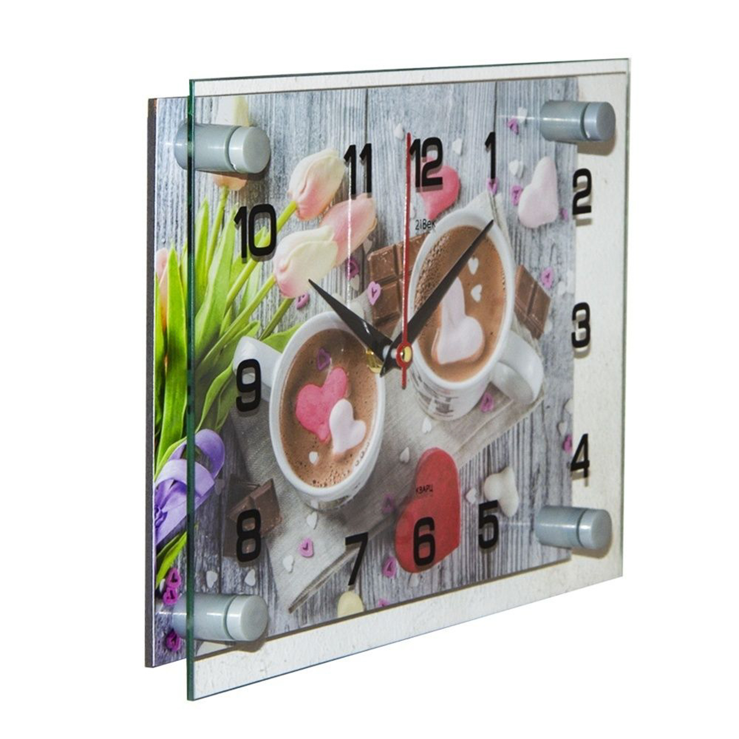 Часы настенные, серия: Кухня, "Перерыв на кофе", 20 х 26 см 9467886