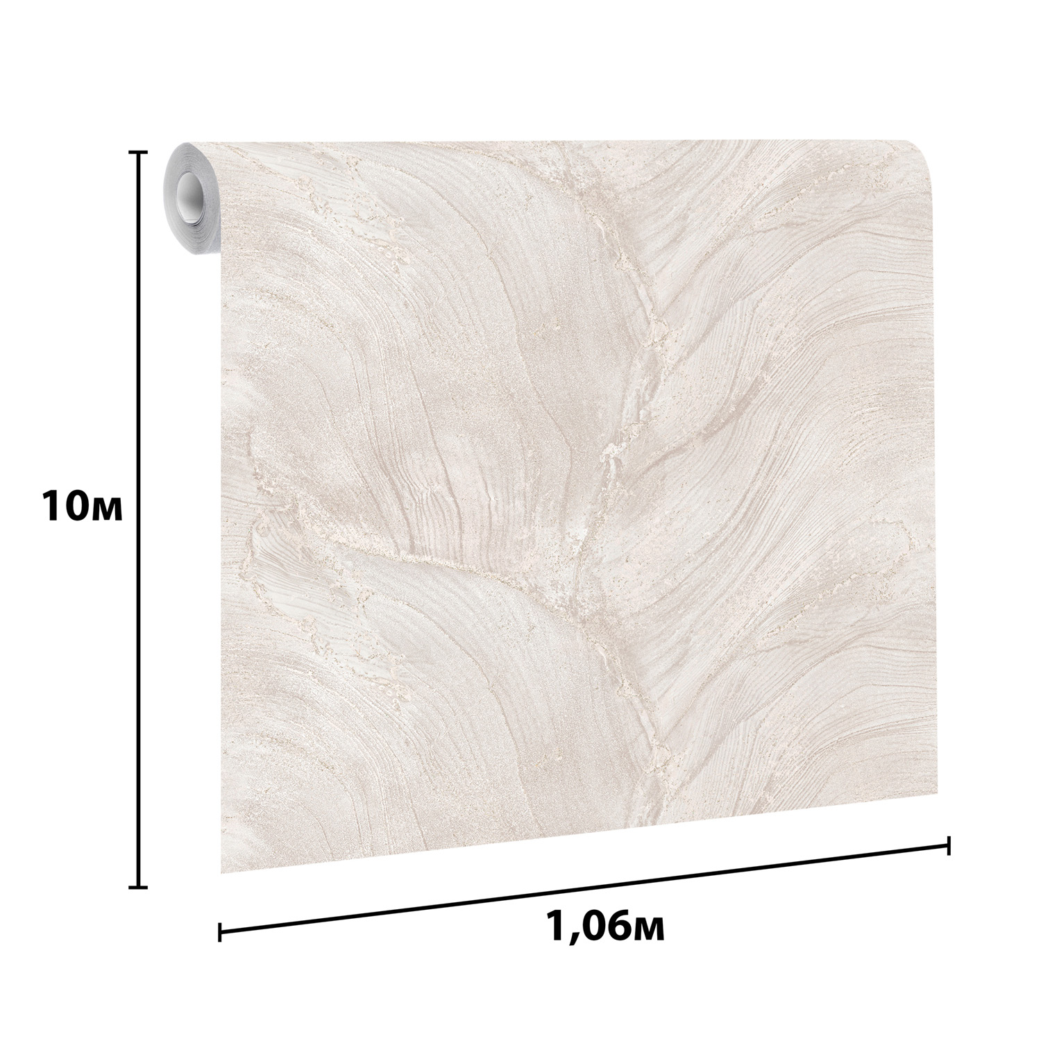 Обои флиз Ateliero Napoleon/Наполеон (беж.) 585651 1.06*10м *6