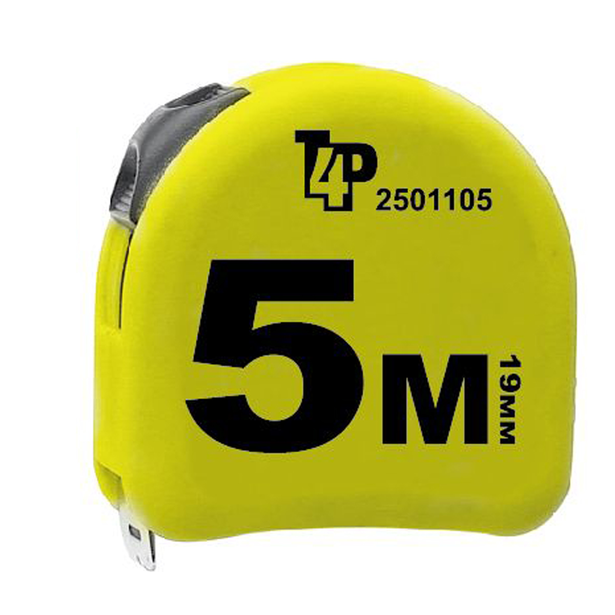 Рулетка 2м х16мм прорезиненный корпус стальная лента фиксатор арт.2501102 T4P *1/12/240