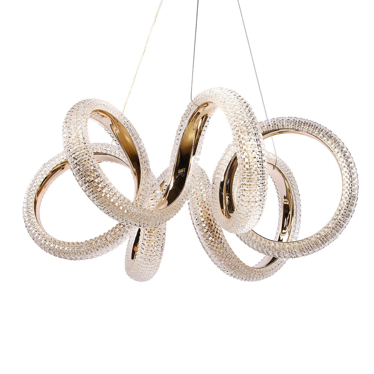 Люстра 9232/140W Gold 530 мм 3 реж., пульт S=20м2 VERNER LIGHTING *1