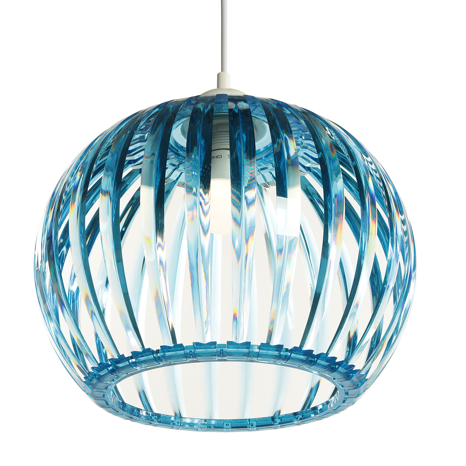 Люстра 0336/1 Е27 15Вт синий S=2м2  *1