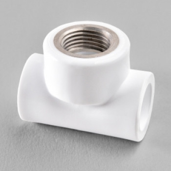 Тройник комбинированный PPRC внутр. резьба Ø 20х1/2"х20 *10/60