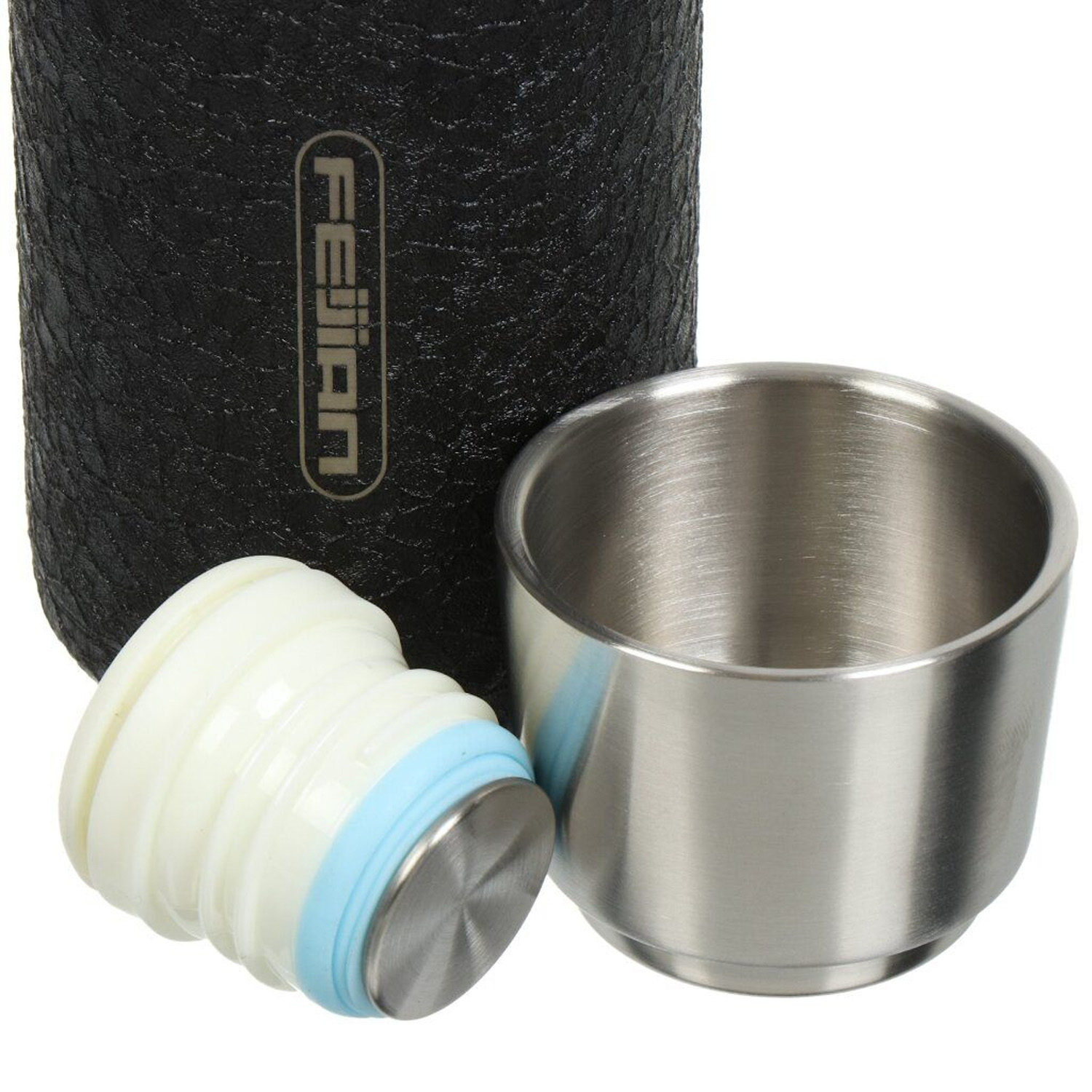 Термобутылка нерж."Barouge" 0,6л Черный А-19 *1/24