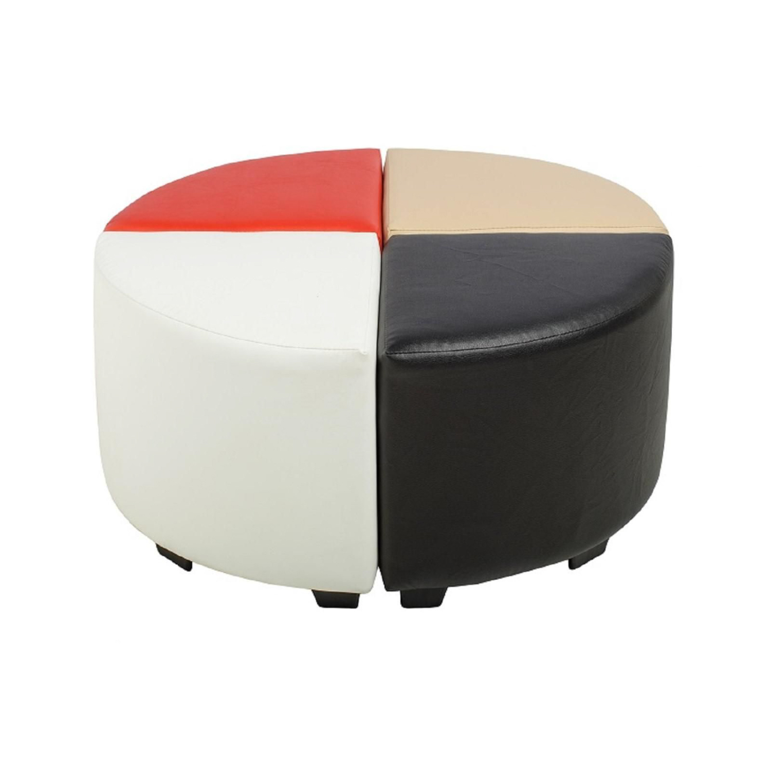 яяяПуф детский Марио 400х400х380 Оранжевый  4176770