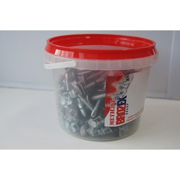 Саморезы кровельные 6.3х51 мм BROZEX, оцинкованная сталь, 100 шт.