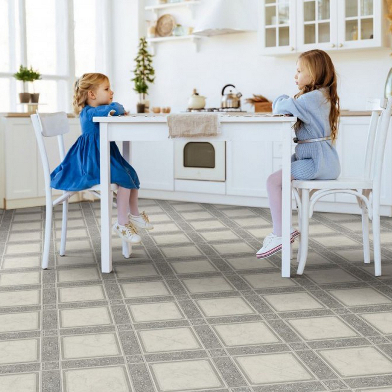 Линолеум 2.5 м IVC Portofino Porto T02, полукоммерческий, 23/32 класс, 3.8 мм